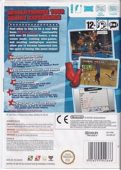 Don King Boxing - Nintendo Wii (B Grade) (Genbrug)